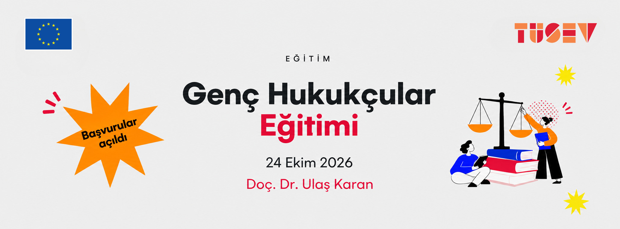 Genç Hukukçular Eğitimi İçin Başvurular Açıldı